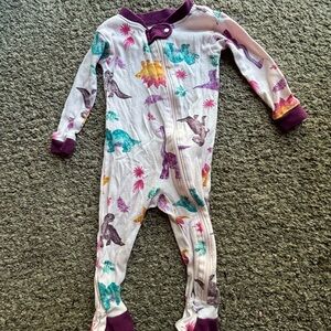 Burt’s Bees Dinosaur Footie Pajamas